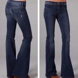MOTHER  Denim The Curfew Here Kitty Kitty Flare Jean Wide Leg Size 31